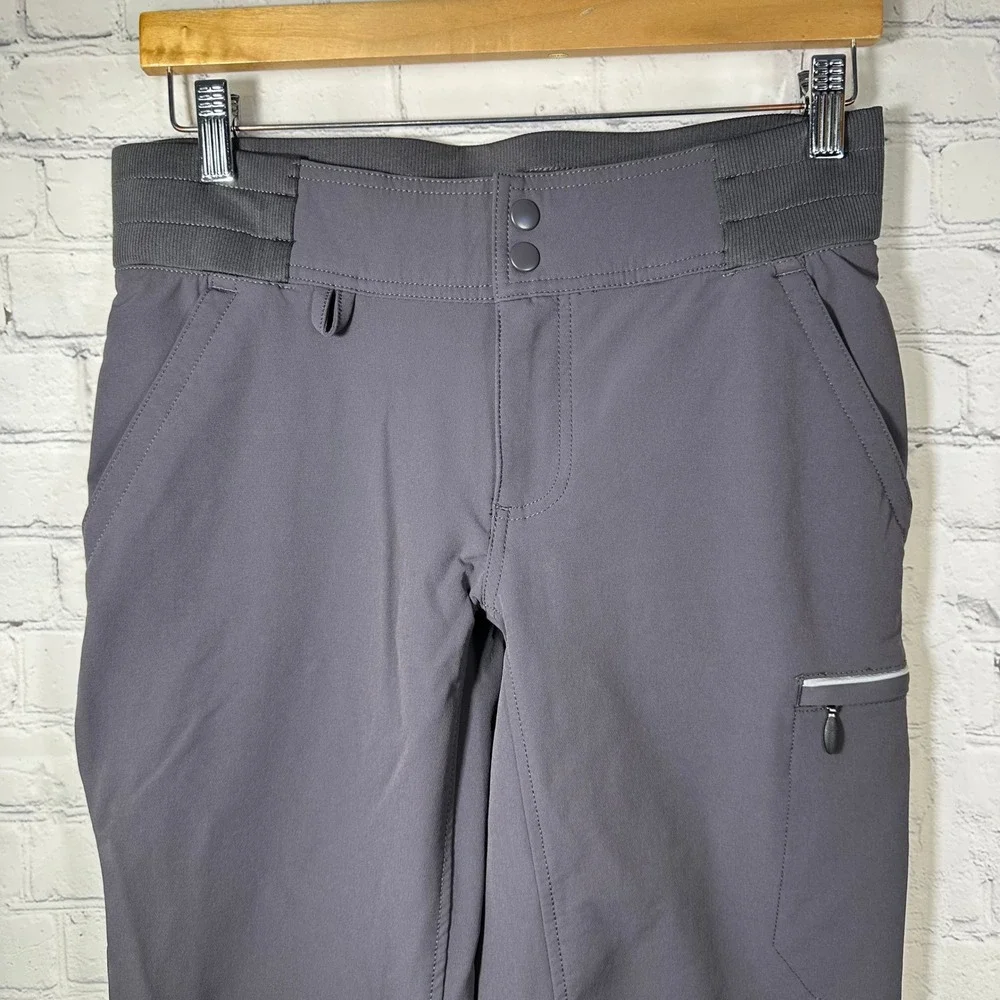Duluth Trading Co Black Hills Water Repellent Cargo Pants Gray Womens 6x29 34713 - Picture 2 of 9
